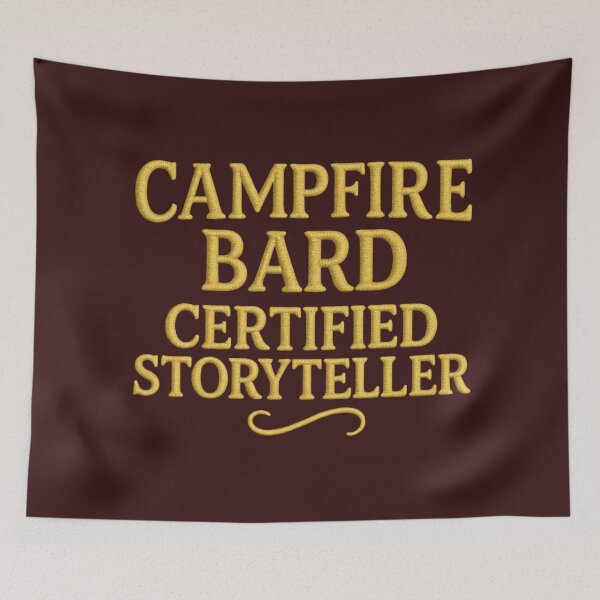 Item preview, Campfire Bard • Certified Storyteller designed and sold by fairmaiden7.