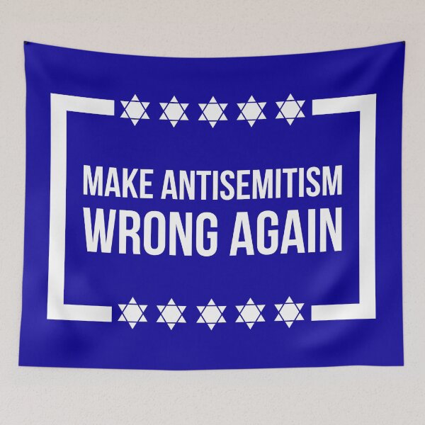 Item preview, Make antisemitism wrong again  designed and sold by Rachel the Artist .