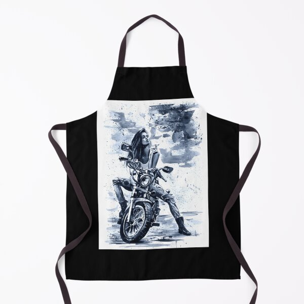 Artikelvorschau, Biker-Girl malt Mode Cool entworfen und verkauft von yiflzxpauu41.