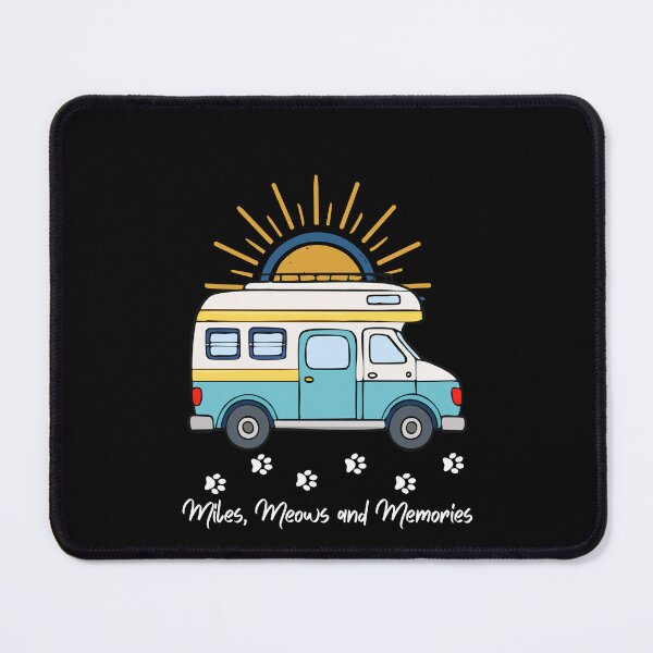 Item preview, Miles, Meows and Memories. RV and Cat design designed and sold by SofikoDesigns.