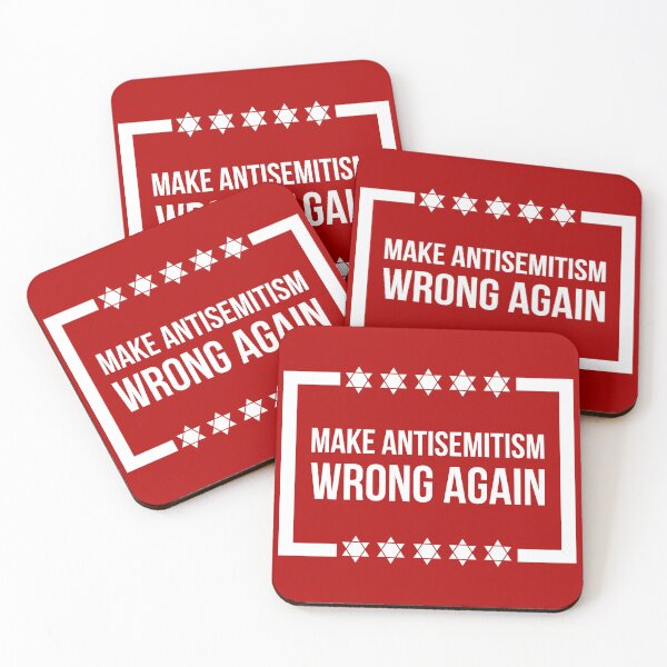 Item preview, Make antisemitism wrong again  designed and sold by Rachel the Artist .