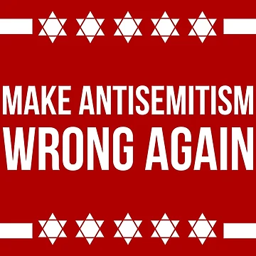 Artwork thumbnail, Make antisemitism wrong again by Rachel the Artist