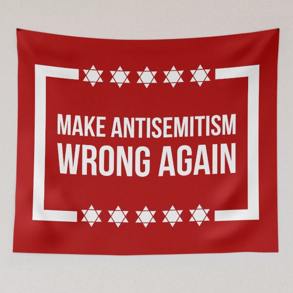 Item preview, Make antisemitism wrong again  designed and sold by Rachel the Artist .