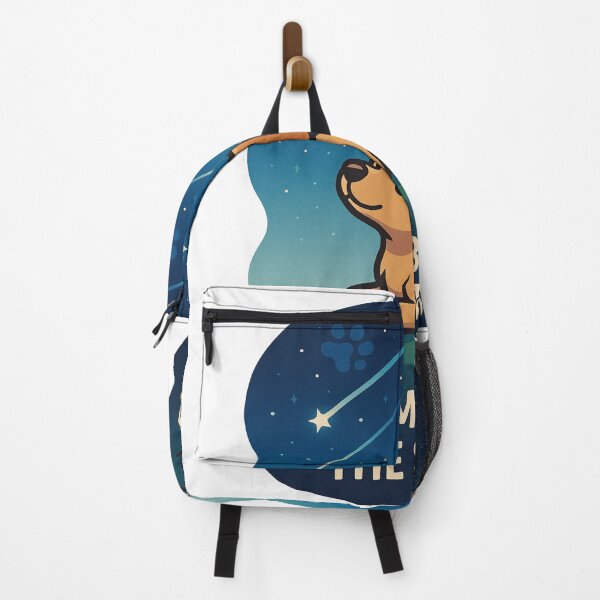 Item preview, Dreamy Shooting Star Puppy – “Dream Beyond the Stars” Inspirational Dog Design designed and sold by PawWave.