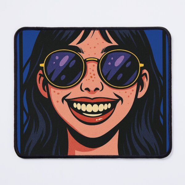 Item preview, Pop-Goth Girl with Sunny Smile designed and sold by Sauartsy.