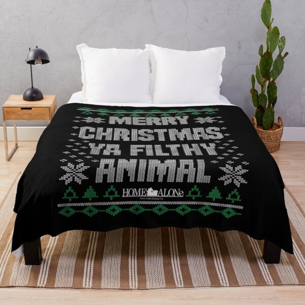 Item preview, Home Alone Ugly Sweater Retro Knitted Christmas Quote Design designed and sold by LDichols233.