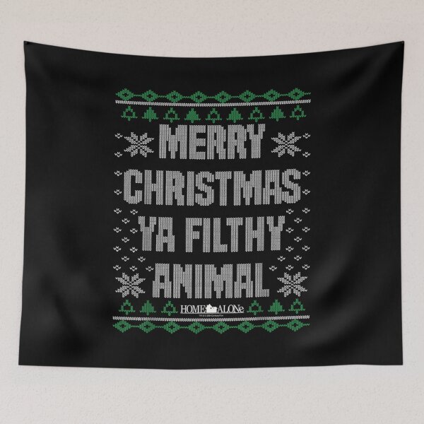 Item preview, Home Alone Ugly Sweater  Retro Knitted Christmas Quote Design designed and sold by LDichols233.