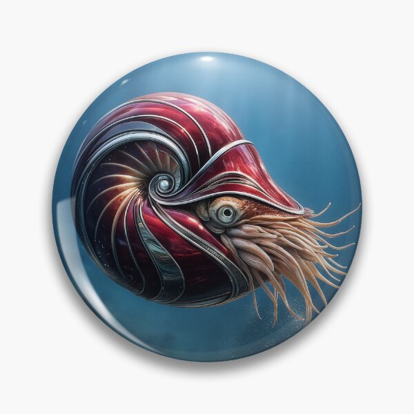 Item preview, Red Deco Nautilus designed and sold by Tridentulus.