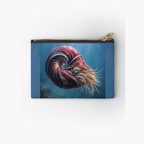 Item preview, Red Deco Nautilus designed and sold by Tridentulus.
