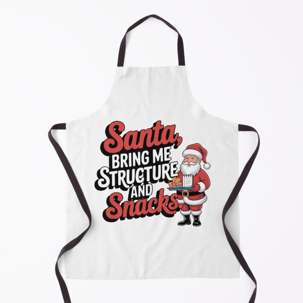 Item preview, Santa, Bring Me Structure and Snacks – Informatics Nurse Christmas Tech Humor designed and sold by CuteDesignables.
