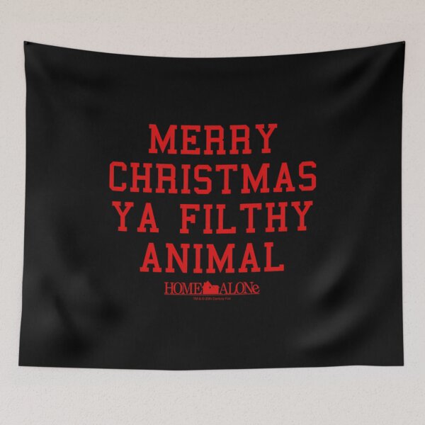 Item preview, Funny Christmas Quote  Merry Christmas Ya Filthy Animal designed and sold by LDichols233.
