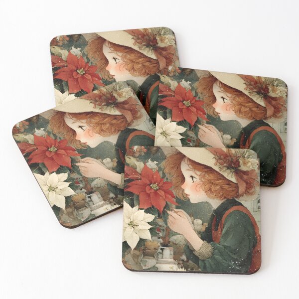 Item preview, Winter Poinsettia Wonder designed and sold by daila70.