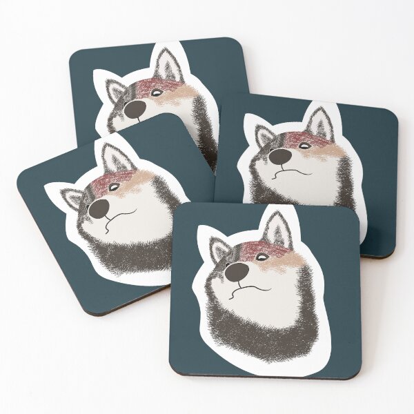 Item preview, Warrior spirited Shiba in focus mode designed and sold by ShibaCruise-On.