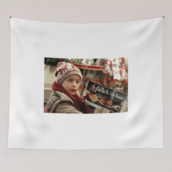 Item preview, Home Alone Cozy Holiday Kid Moment  Winter Retro Aesthetic Art designed and sold by LDichols233.