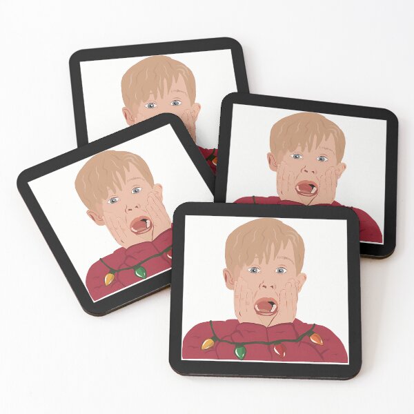 Item preview, Home Alone Holiday Shock Face Christmas Art designed and sold by LDichols233.