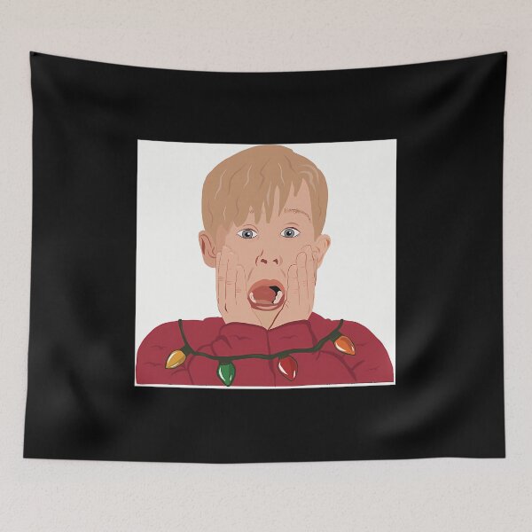 Item preview, Home Alone Holiday Shock Face Christmas Art designed and sold by LDichols233.