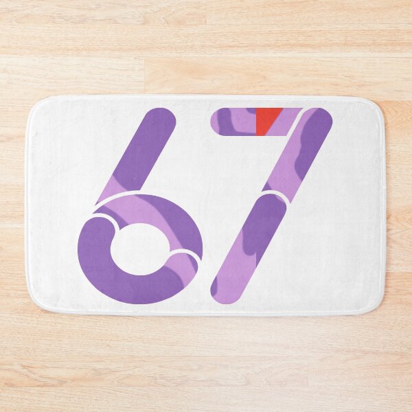 Item preview, 67 purple number designed and sold by vibeno1.