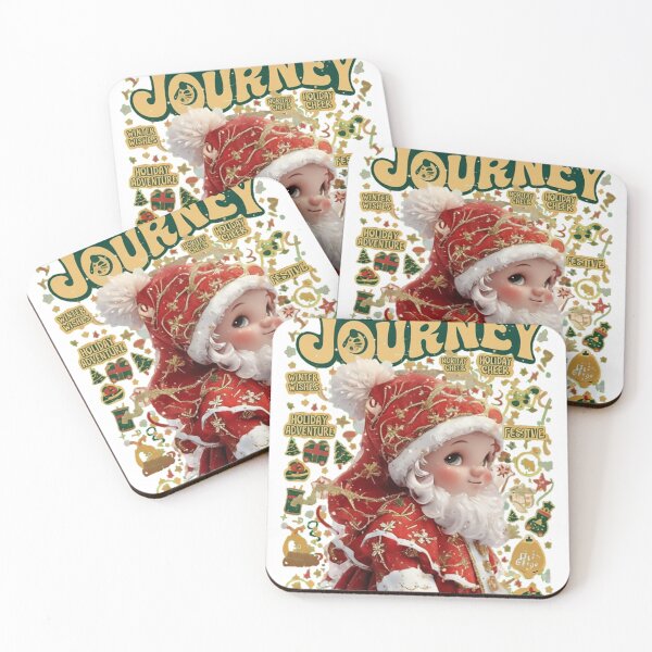 Item preview, Santa's Journey: Red Holiday Event Poster designed and sold by newvisionart191.