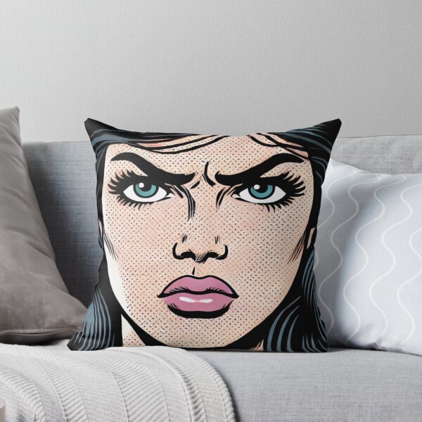 Item preview, Lichtenstein-Inspired Pop Art Print designed and sold by PinUpPizzazz.