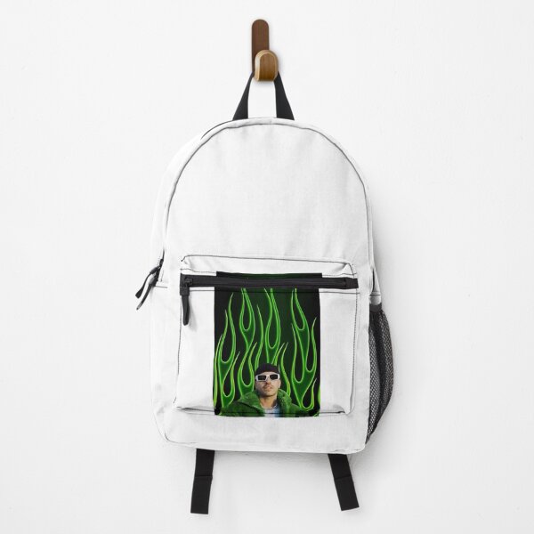 Item preview, Feid Neon Green Flames Urban Latin Aesthetic Design designed and sold by LDichols233.