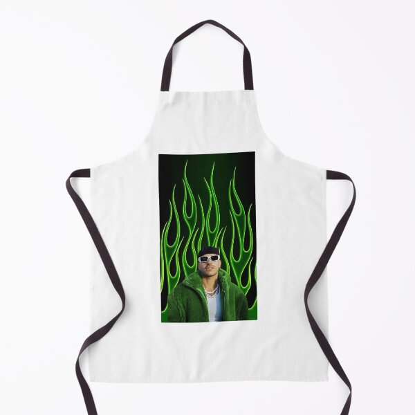 Item preview, Feid Neon Green Flames  Urban Latin Aesthetic Design designed and sold by LDichols233.