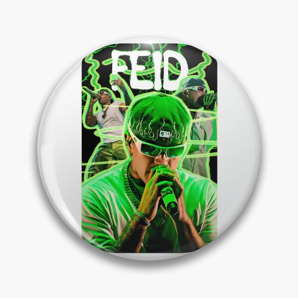Item preview, Feid Neon Aesthetic Music Art  Vibrant Green Concert Style Design designed and sold by LDichols233.