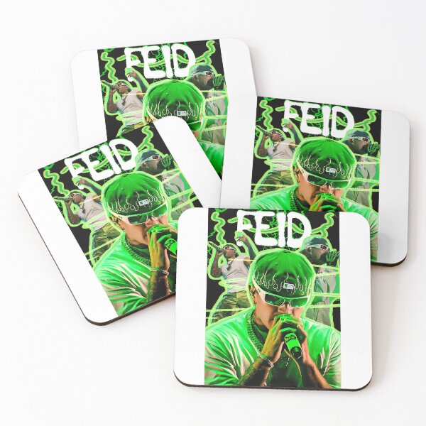 Item preview, Feid Neon Aesthetic Music Art  Vibrant Green Concert Style Design designed and sold by LDichols233.