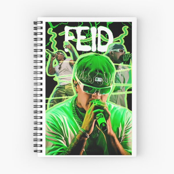 Item preview, Feid Neon Aesthetic Music Art  Vibrant Green Concert Style Design designed and sold by LDichols233.