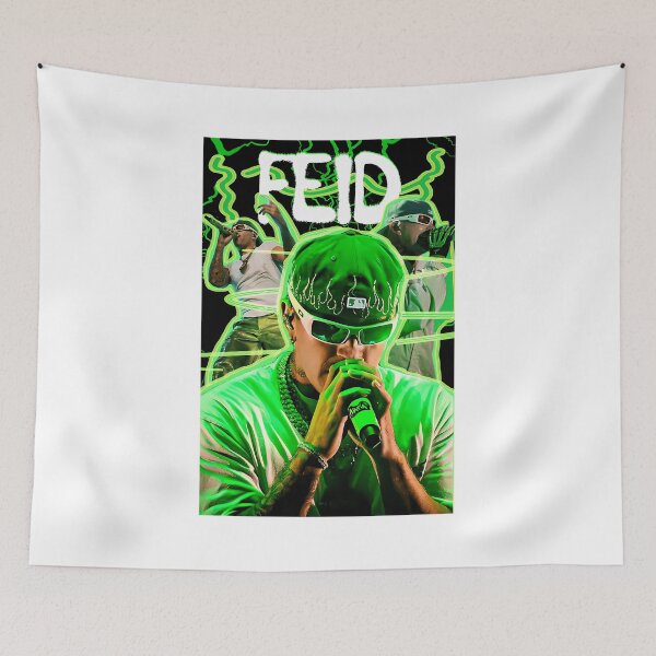 Item preview, Feid Neon Aesthetic Music Art  Vibrant Green Concert Style Design designed and sold by LDichols233.