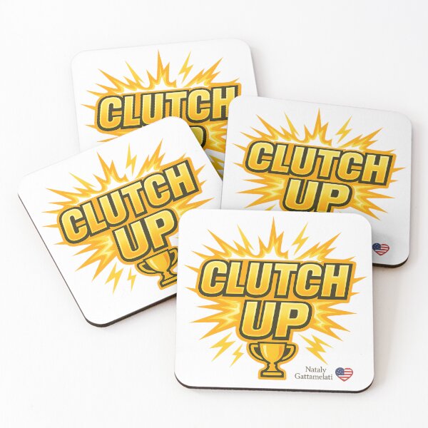 Item preview, Clutch Up Gaming Victory Trophy Design designed and sold by natalygattamelati.