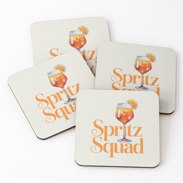 Item preview, Spritz Squad Orange Cocktail Glass Summer Party Design designed and sold by SplashTastic.
