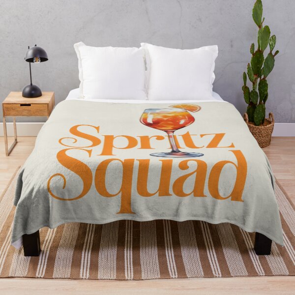 Item preview, Spritz Squad Orange Cocktail Glass Summer Party Design designed and sold by SplashTastic.