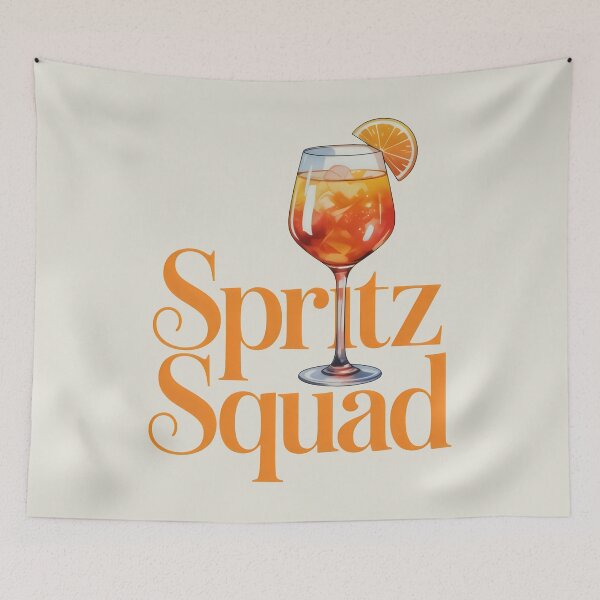 Item preview, Spritz Squad Orange Cocktail Glass Summer Party Design designed and sold by SplashTastic.