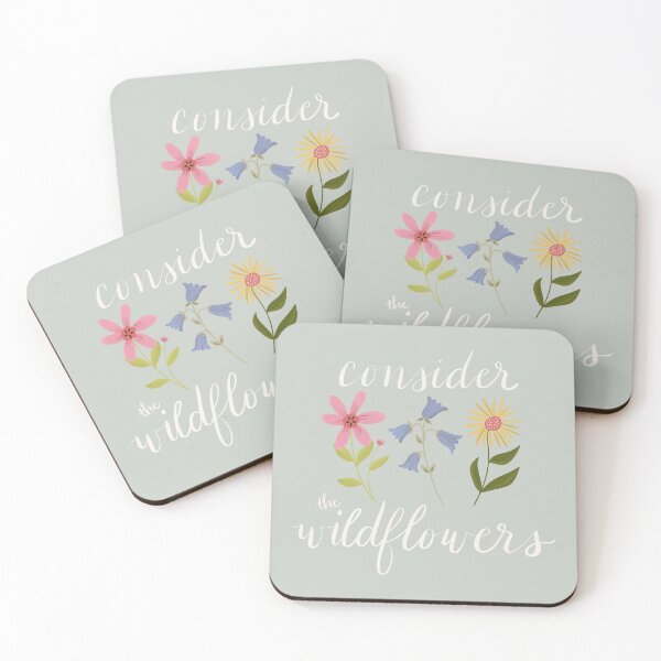 Item preview, Consider the Wildflowers - Luke 12:27 designed and sold by Willow & Grace Designs.