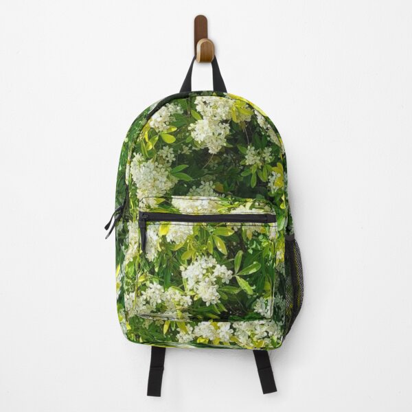 Item preview, A bush with white flowers designed and sold by KrencyArt.