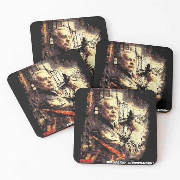 Item preview, Edward Woodward The Equalizer Dramatic Portrait Retro TV Character Graphic designed and sold by cautrapinacka.