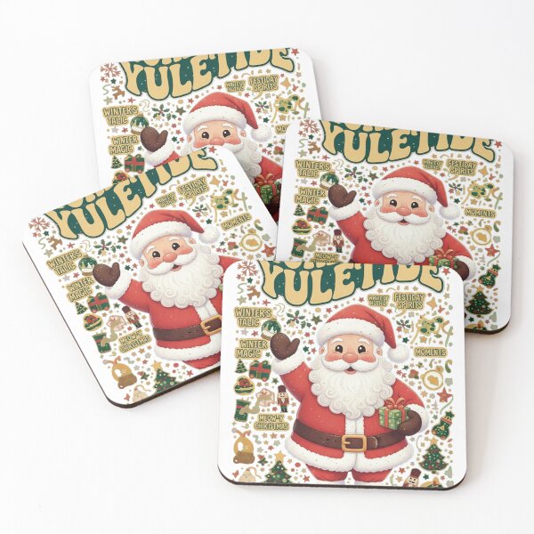 Item preview, Wonderful Yuletide: Cheerful Santa Claus Poster designed and sold by newvisionart191.