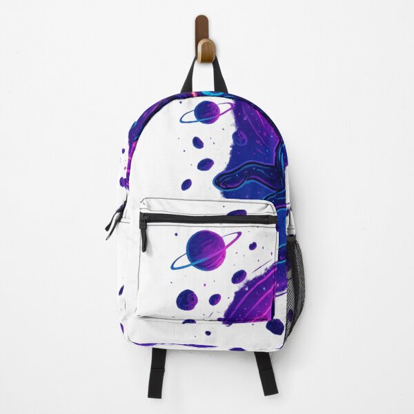 Item preview, Galactic Club Wanderer – Neon Cosmic Dog in Zero Gravity Rave designed and sold by PawWave.