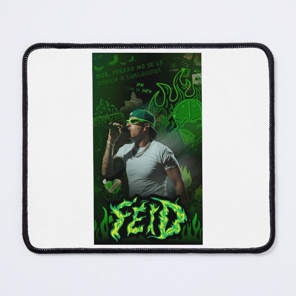 Item preview, Feid Ferxxo Green Flame Street Art Aesthetic Design designed and sold by LDichols233.