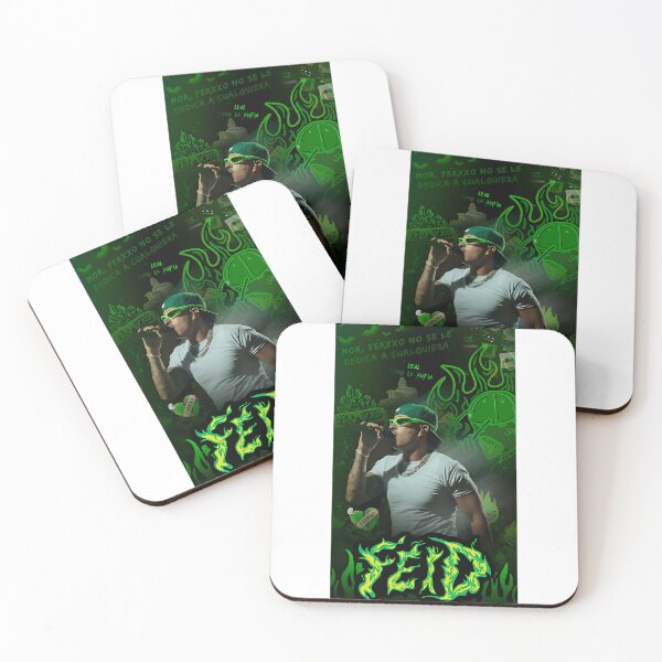 Item preview, Feid  Ferxxo Green Flame Street Art Aesthetic Design designed and sold by LDichols233.