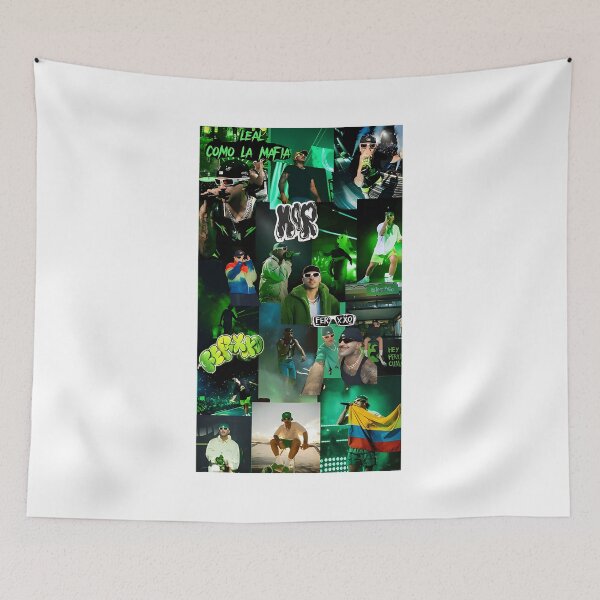 Item preview, Feid  Green Urbano Collage Aesthetic Design designed and sold by LDichols233.