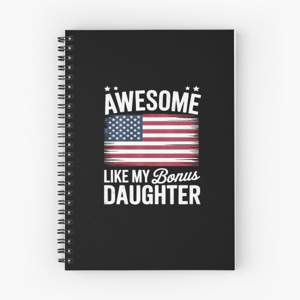 Item preview, Awesome Like My Bonus Daughter Usa Flag 4th Of July 3 designed and sold by CombatTask.