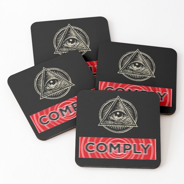 Item preview, COMPLY - Patriot Rebellion on Tyranny designed and sold by -Koleidescope.
