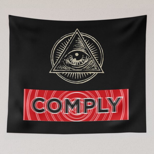 Item preview, COMPLY - Patriot Rebellion on Tyranny designed and sold by -Koleidescope.