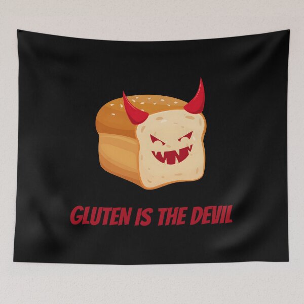 Item preview, Gluten Is The Devil Toast designed and sold by uocoedci20.