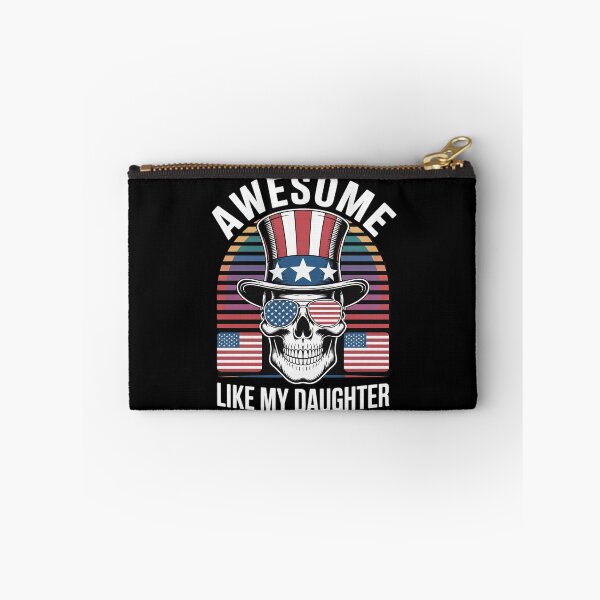 Item preview, Awesome Like My Daughter 4th of July American Flag Girls Men designed and sold by CombatTask.