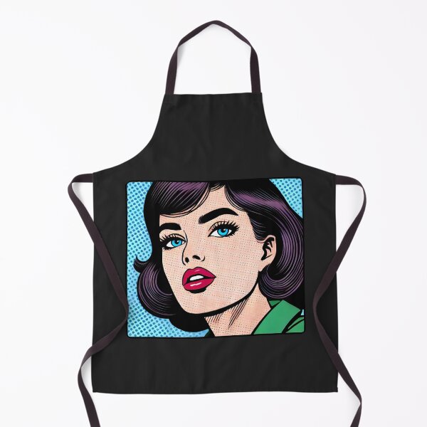 Item preview, Lichtenstein-Inspired Pop Art Print designed and sold by PinUpPizzazz.