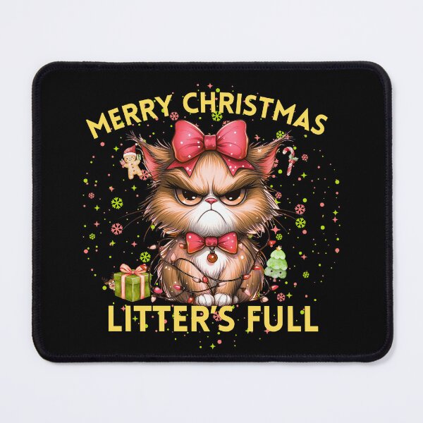Item preview, Litters Full Christmas Cat Litter's Full Christmas designed and sold by wesdesignshop.