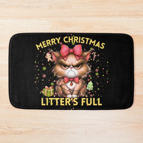 Item preview, Litters Full Christmas Cat Litter's Full Christmas designed and sold by wesdesignshop.