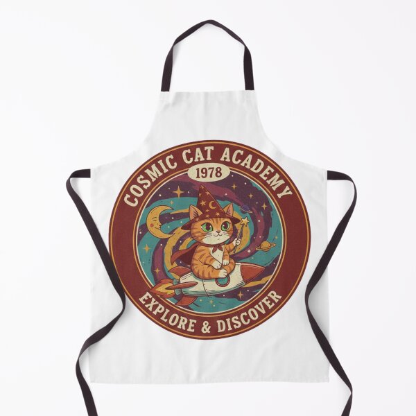 Item preview, Cosmic Cat Academy - Explore & Discover (Retro Space Kitty!) designed and sold by BethelbyJerniel.